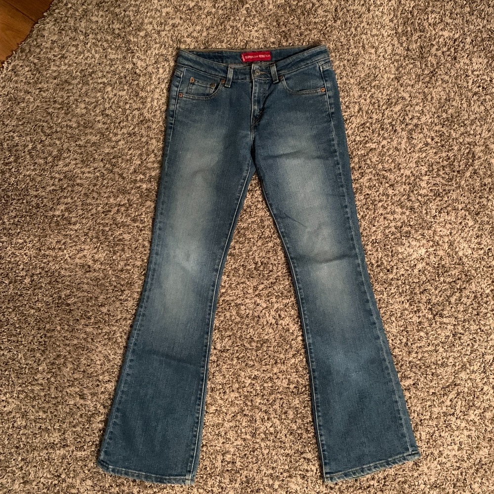 Levis Juniors Bootcut Jeans Size 3